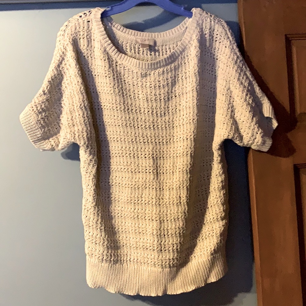 Loft Short-sleeved Sweater